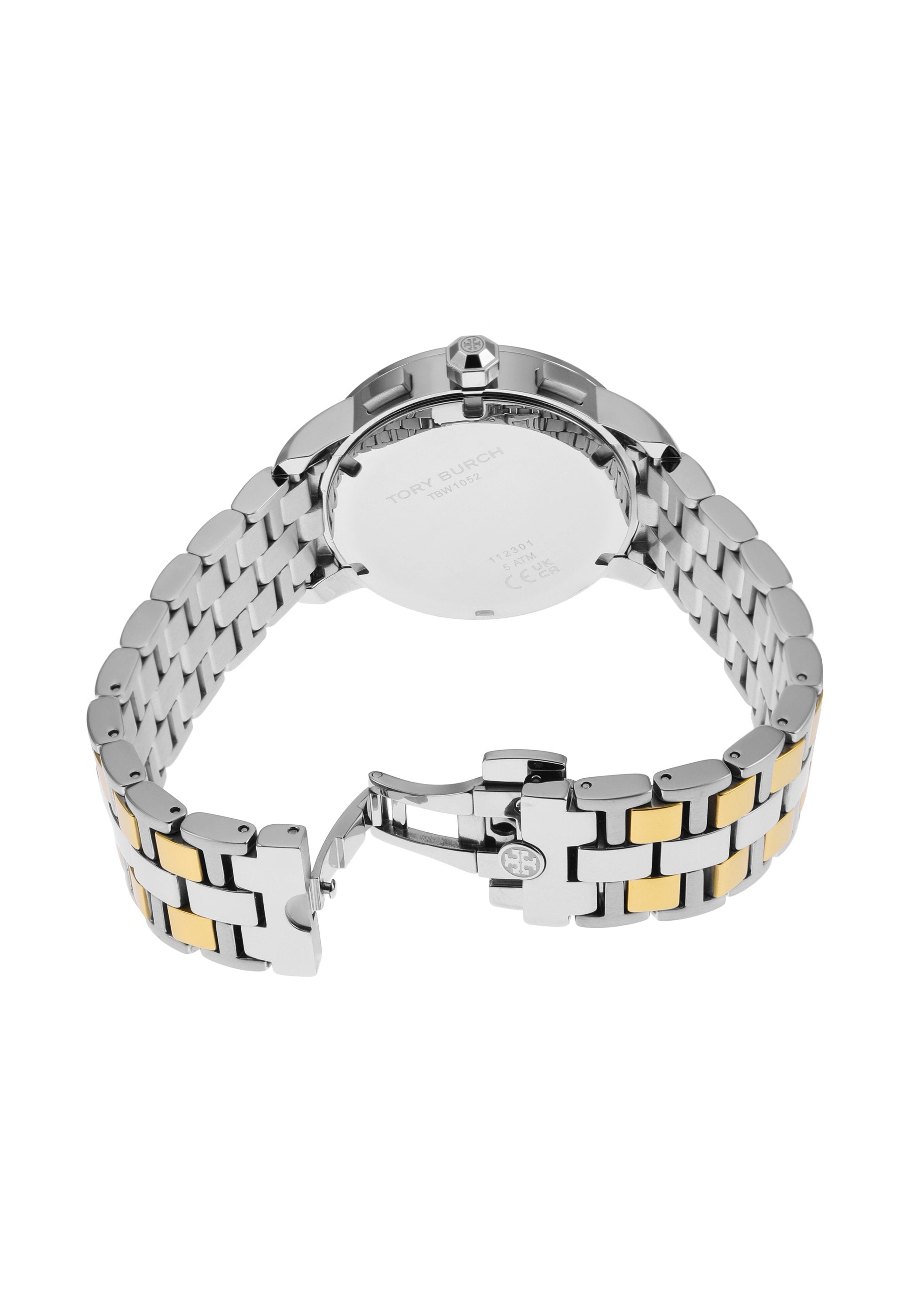 Tory Burch Classic Chronograph Two-Tone Watch Women's Watch TBW1034