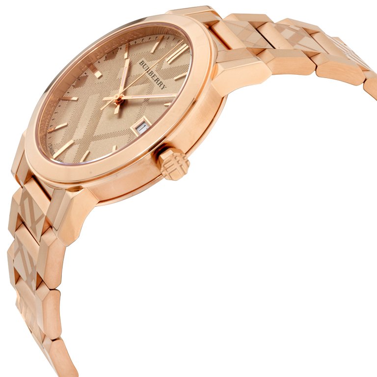 Burberry Rose Gold-Tone Dial Stainless Steel Quartz Women's Watch BU9039 - Dawson Watches #2