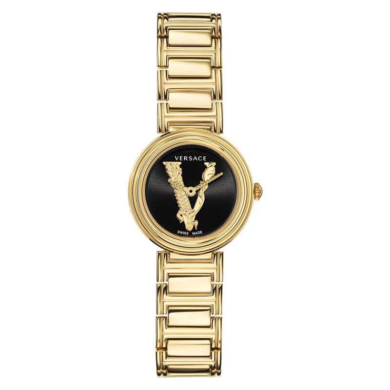 Versace Virtus Mini Gold Women's Watch VET300121 - Dawson Watches
