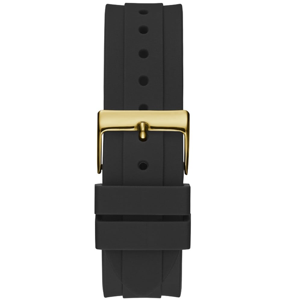 Guess Eclipse Black Silicone Strap Women's Watch GW0315L1