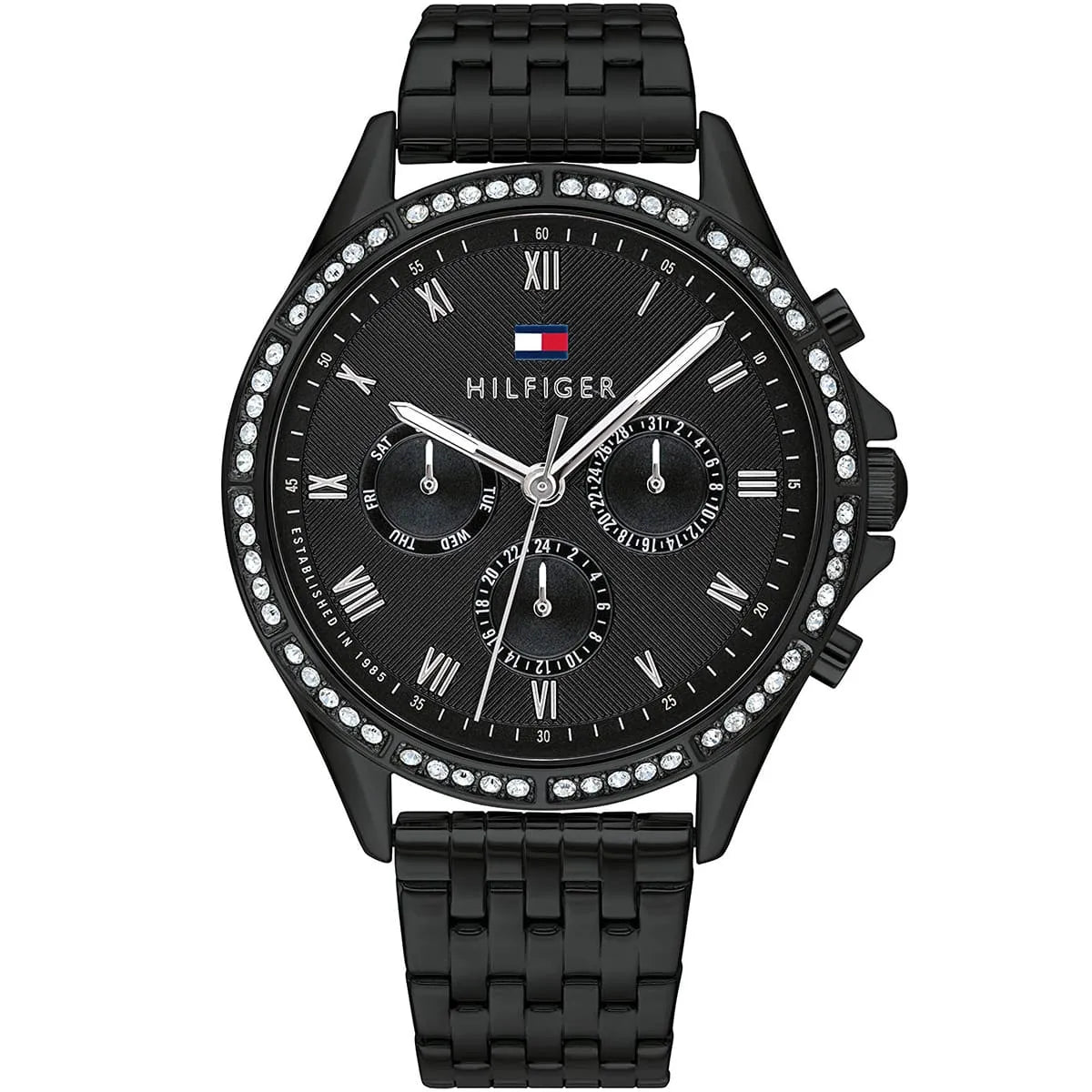 Tommy Hilfiger Ari Multifunction Black Women's Watch - 1782144