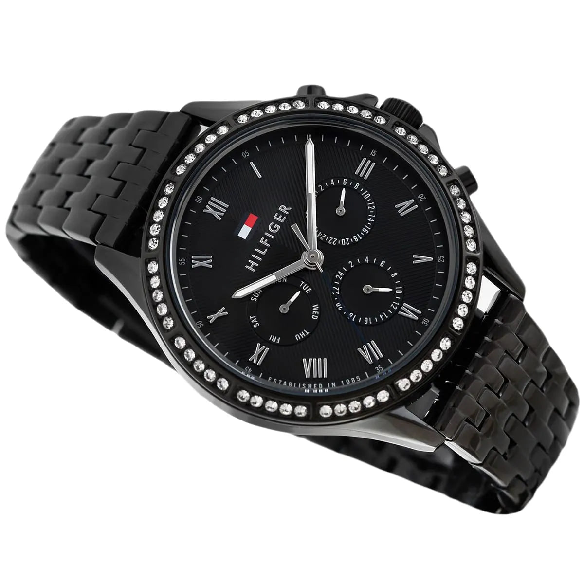 Tommy Hilfiger Ari Multifunction Black Women's Watch - 1782144