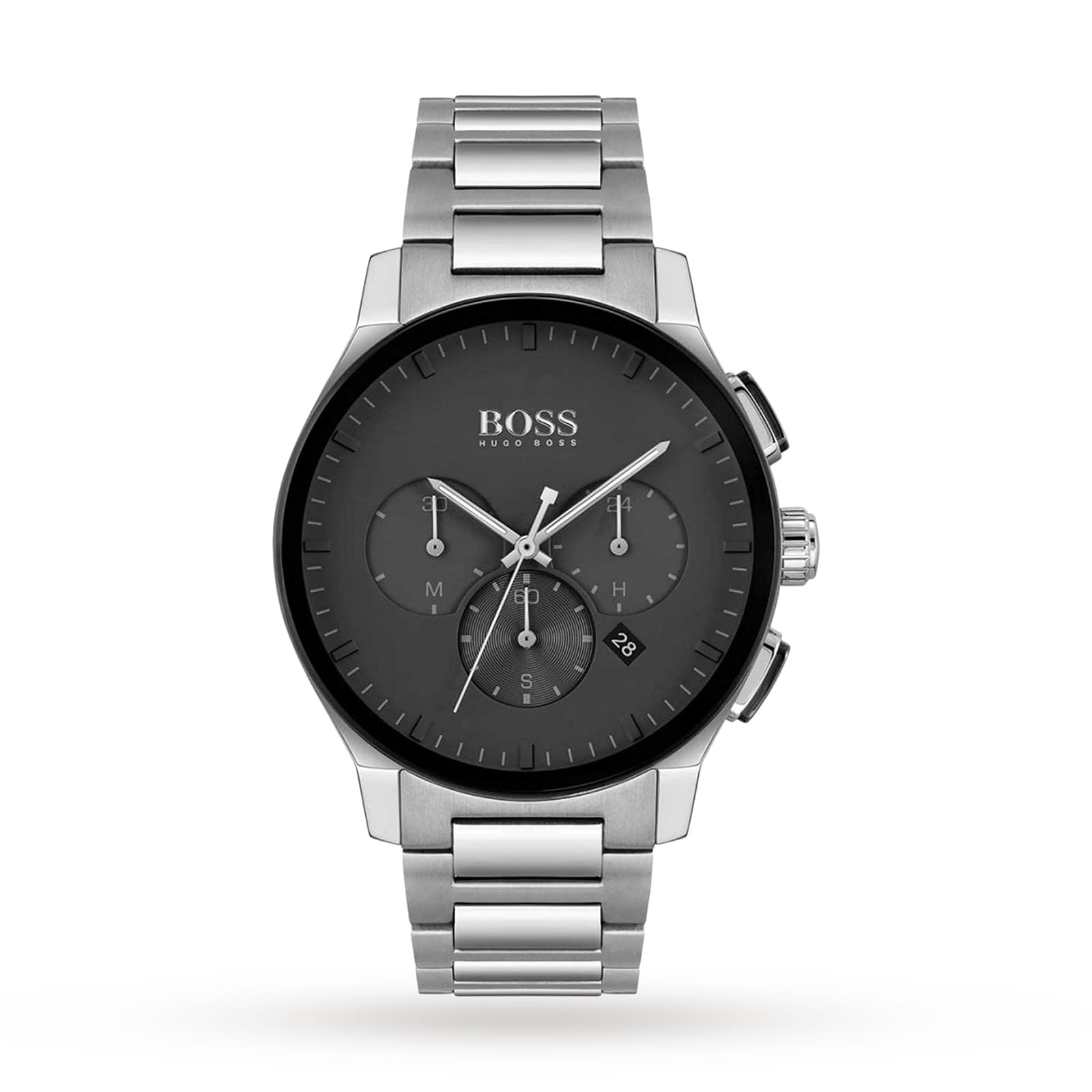 Hugo Boss Peak Silver Chronograph Men's Watch 1513762 - Dawson Watches