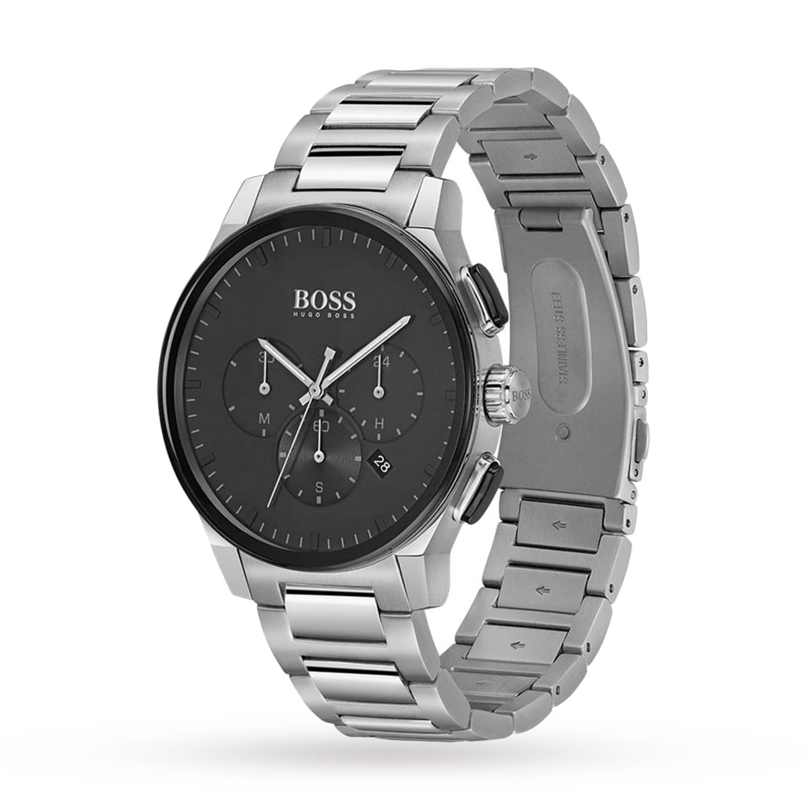 Hugo Boss Peak Silver Chronograph Men's Watch 1513762 - Dawson Watches #2