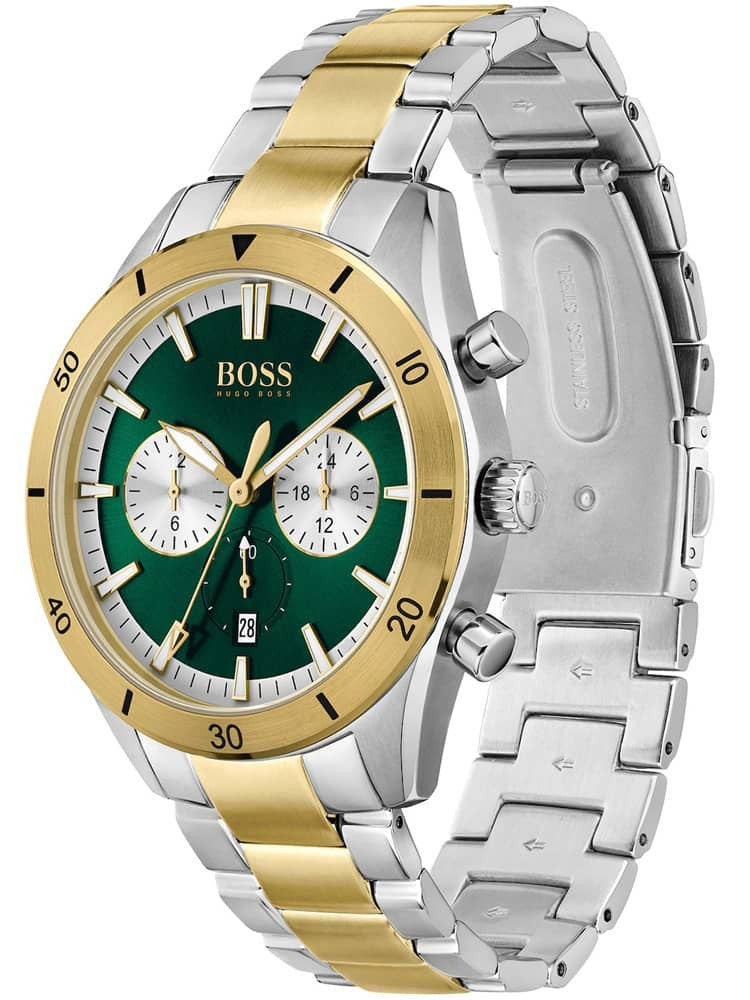 Hugo Boss Santiago Two Tone Chronograph Men's Watch 1513872 - Dawson Watches #2