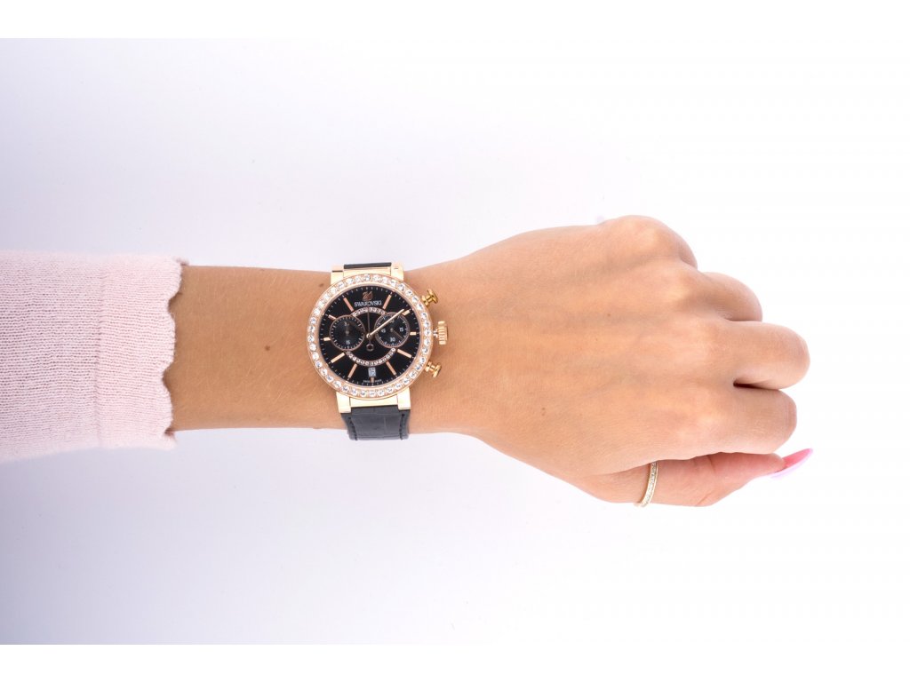 Swarovski Rose Gold Stainless Steel Ladies Watch - 5055209 5055209 - Image 5