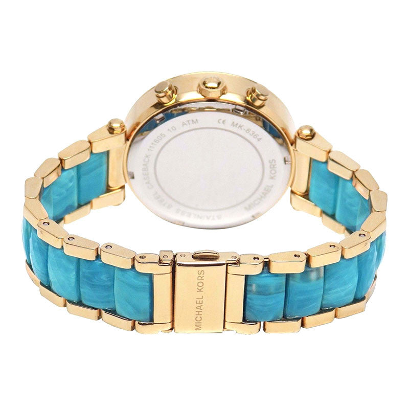 Michael Kors Parker Gold Tone Women's Watch MK6364 - Kiwi Watches #3