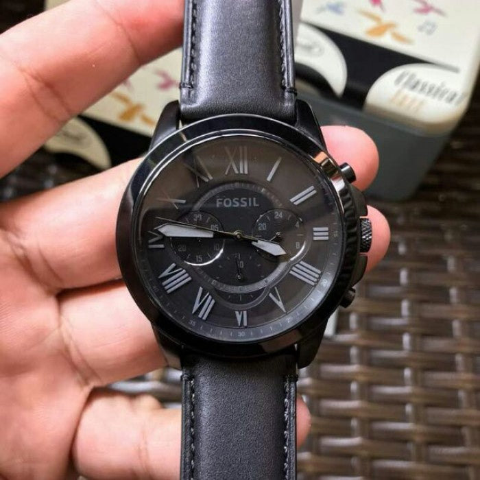 Fossil Grant Black Dial Men's Chronograph Watch FS5132