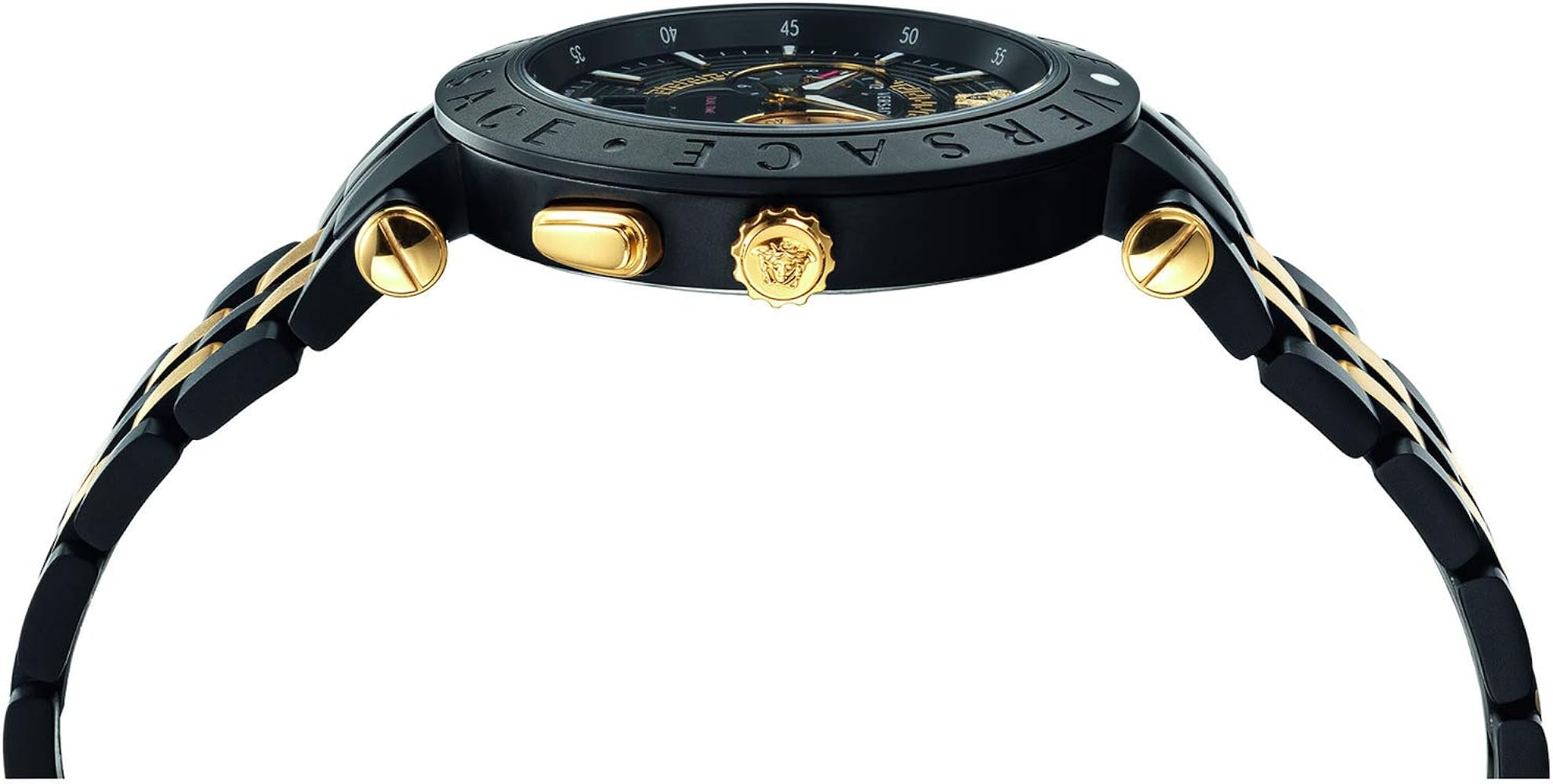 Versace V-Racer Two-Tone Chronograph Men's Watch VEBV00619 - Kiwi Watches #2