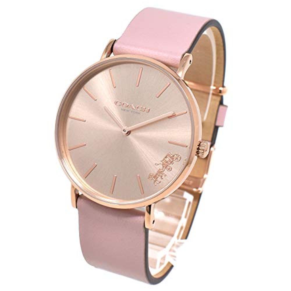 Coach Delancey Quartz Pale Rose Dial Ladies Watch 14503332