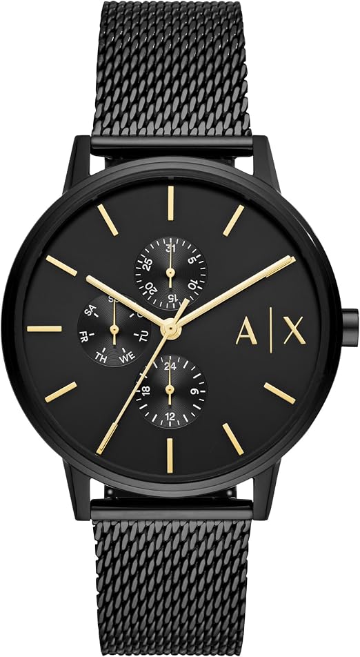 Armani Exchange Cayde Multifunction Black Dial Men's Watch - AX2716