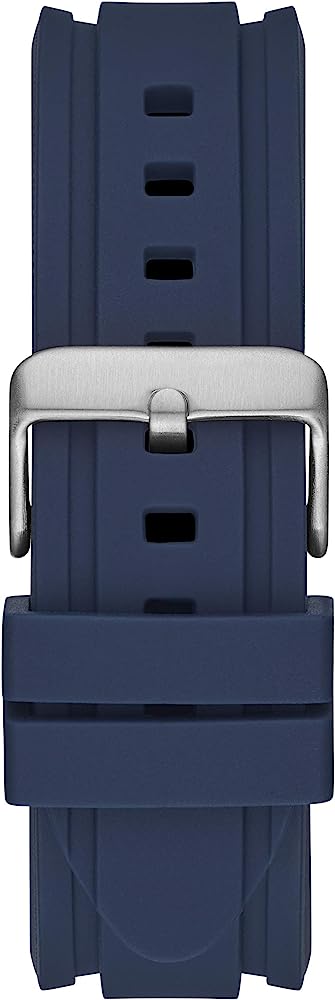 Guess Commander Blue Silicone Strap Men's Watch GW0211G1 - Dawson Watches #3
