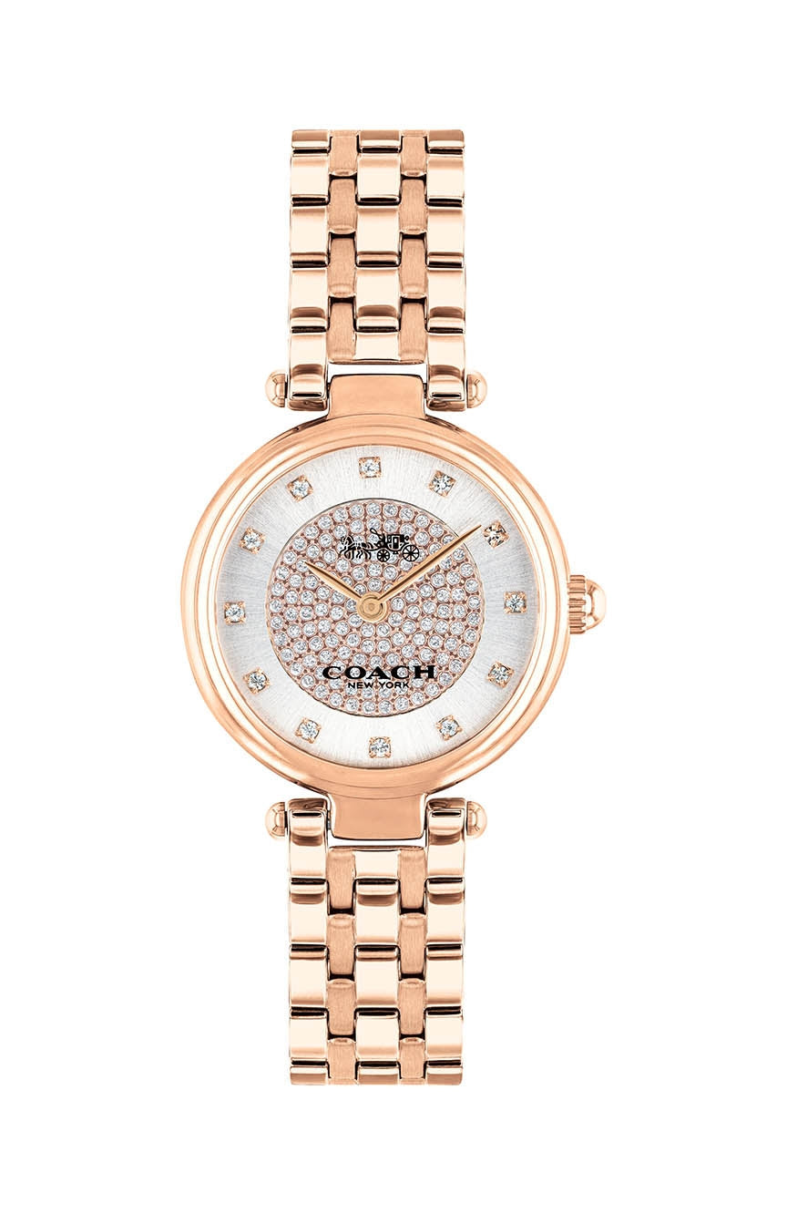 Coach Park Crystal Rose Gold 26mm Women's Watch 14503736 - Dawson Watches