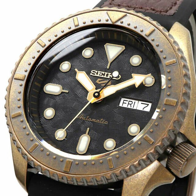 Seiko 5 Sports Automatic Black Dial Men's Watch SRPE80K1