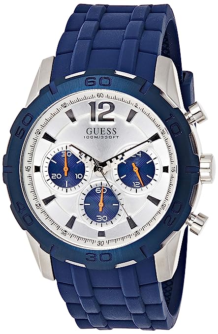 Guess Caliber Analog Silver Dial Men's Men's Watch W0864G6 - Dawson Watches