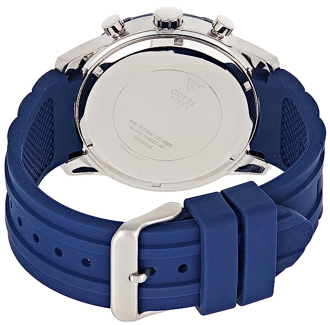 Guess Caliber Analog Silver Dial Men's Men's Watch W0864G6 - Dawson Watches #3