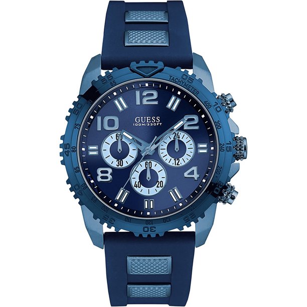 Guess Analog Blue Dial Men's Men's Watch W0599G4 - Dawson Watches