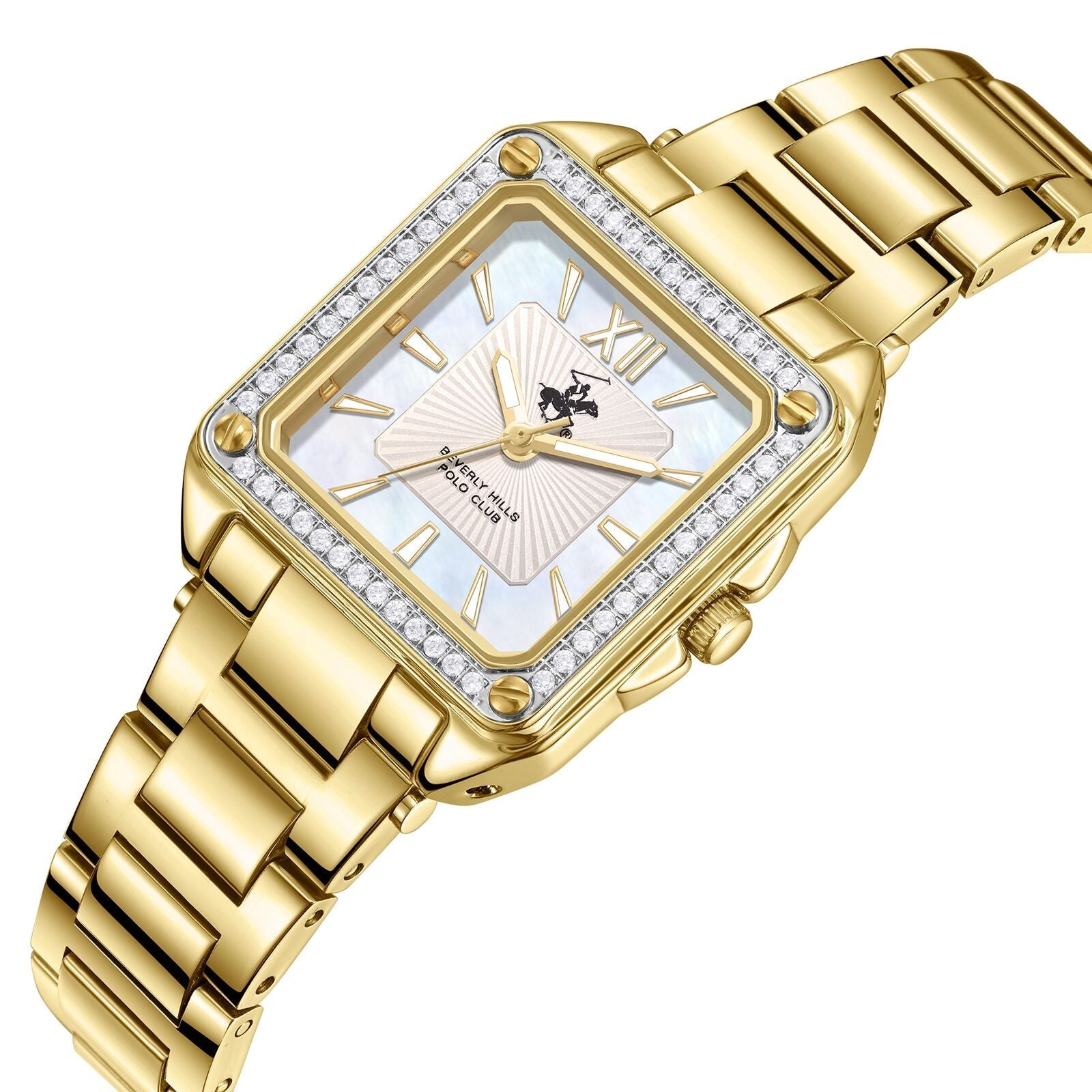 Beverly Hills Polo Club Gold Ladies Watch BP3671C.120