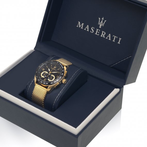Maserati Traguardo Chronograph Black Dial Men's Watch R8873612010