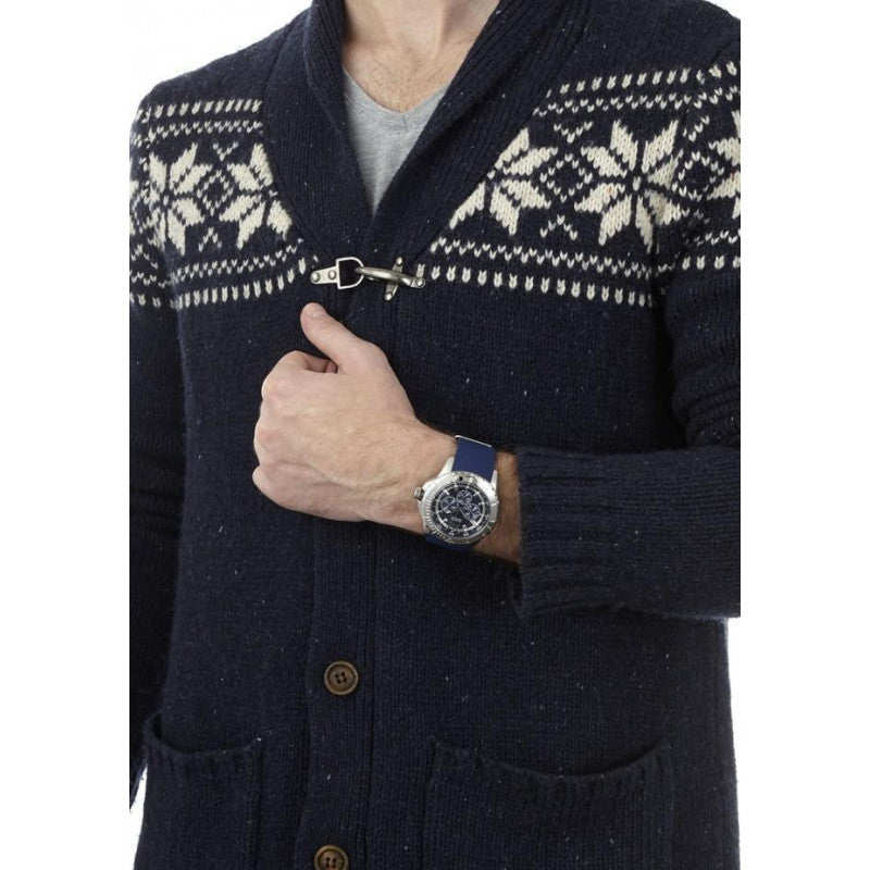 Guess Men's Quartz Stainless Steal Bule Silicone Strap Men's Watch W0485G3 - Kiwi Watches #2