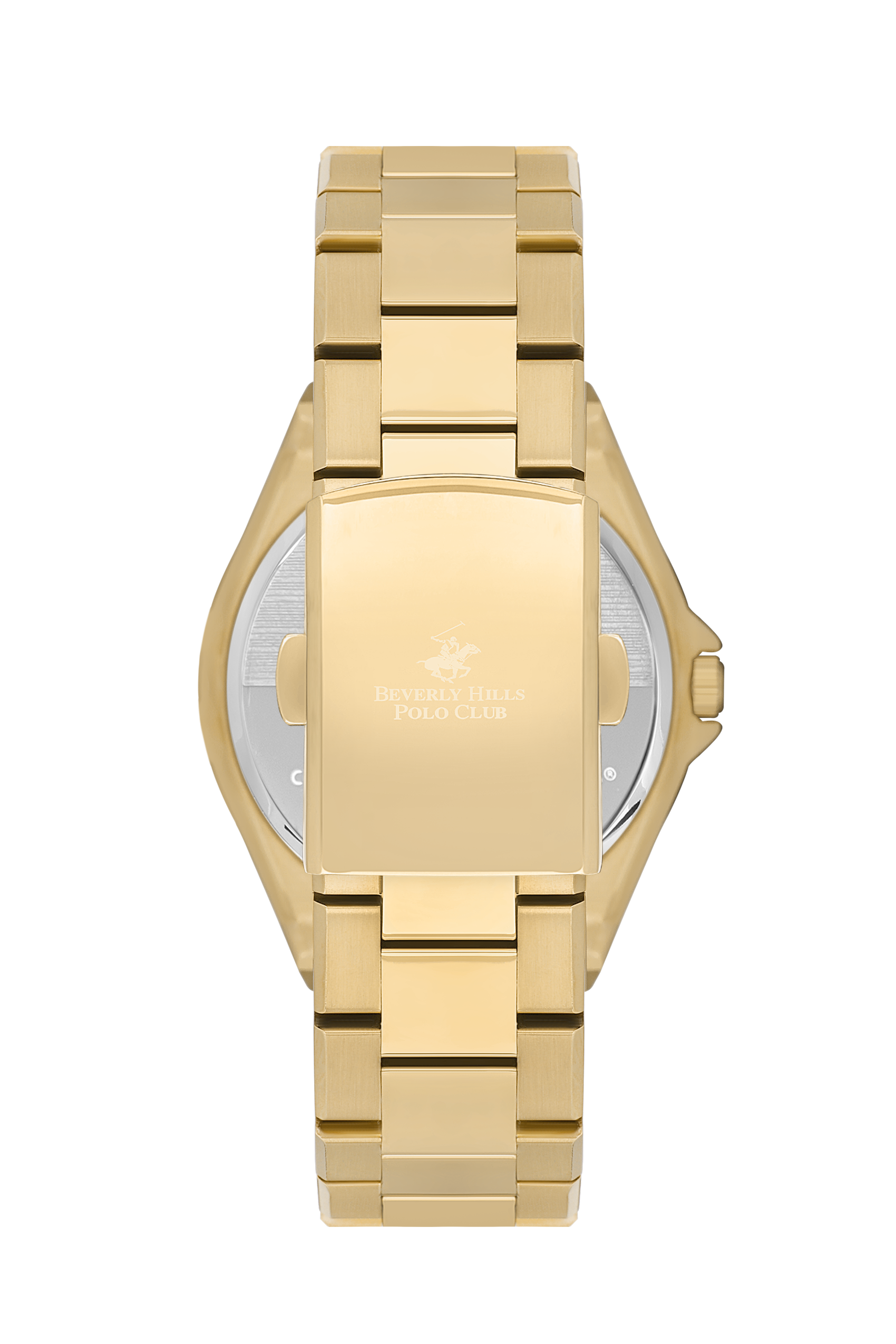 BEVERLY HILLS POLO CLUB Women's Gold Analog Metal Watch – BP3570X.120