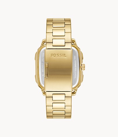 Multifunction Watch Gold-Tone Stainless Steel Men's Watch BQ2656 - Kiwi Watches #3