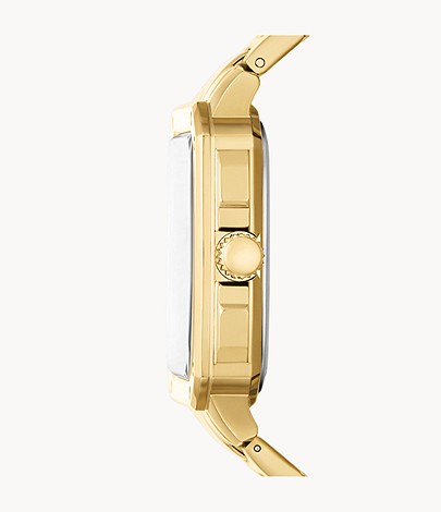 Multifunction Watch Gold-Tone Stainless Steel Men's Watch BQ2656 - Kiwi Watches #2