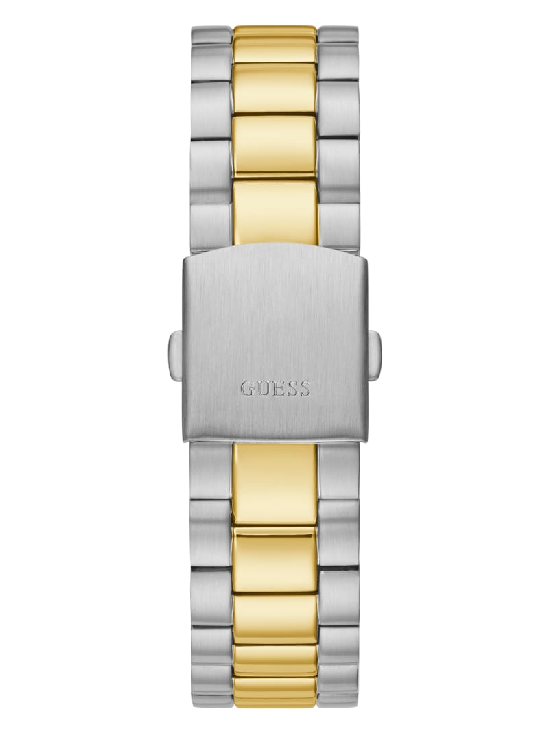 Guess Watch Connoisseur Two-Tone Stainless Steel Black Dial Men's Watch GW0265G5 - Dawson Watches #3