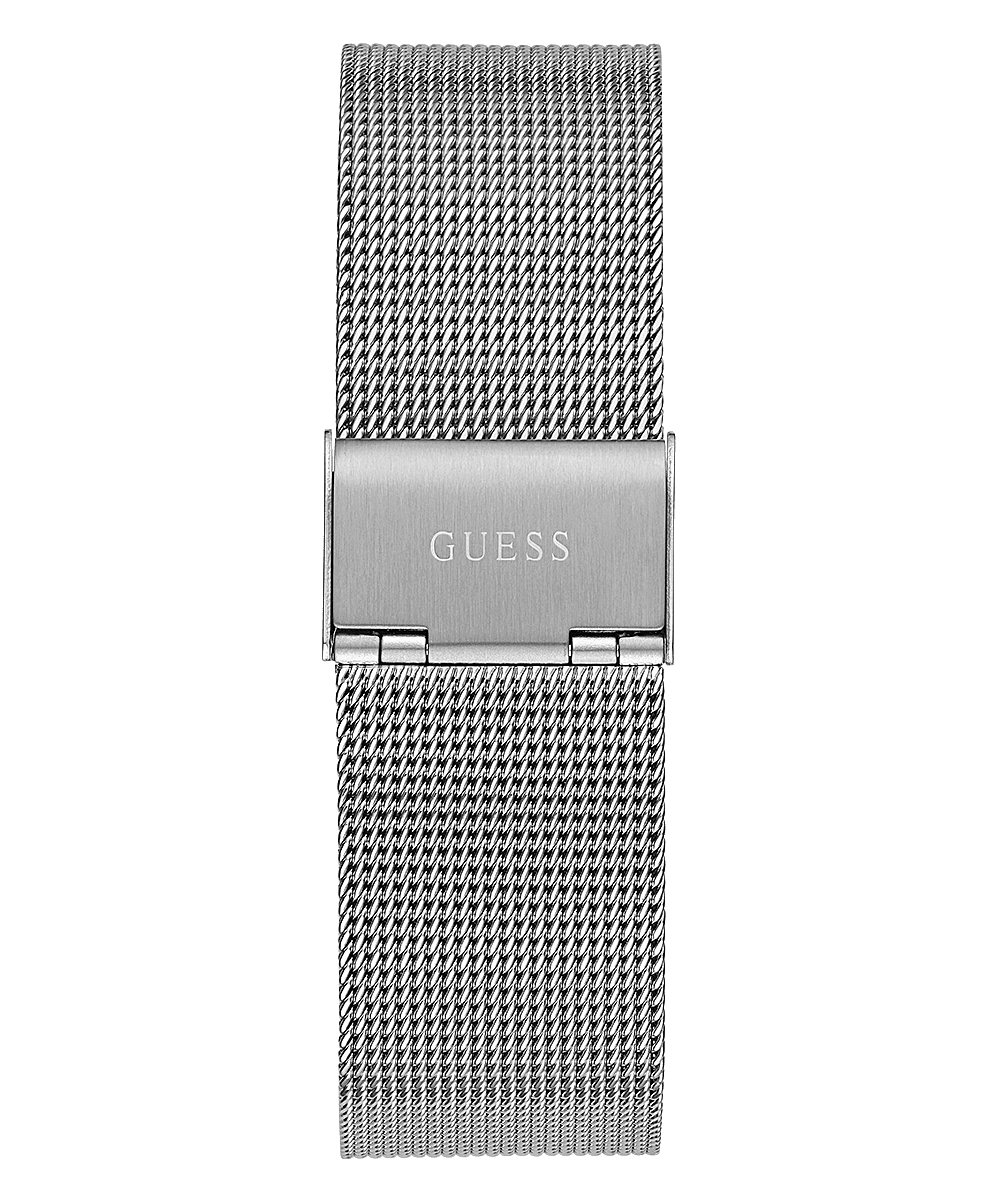 Guess Silver Tone Case Mesh Men's Watch GW0538G1