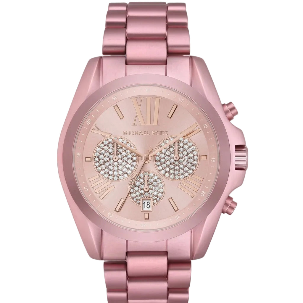Michael Kors Bradshaw Pink-Tone Women's Watch - MK6752