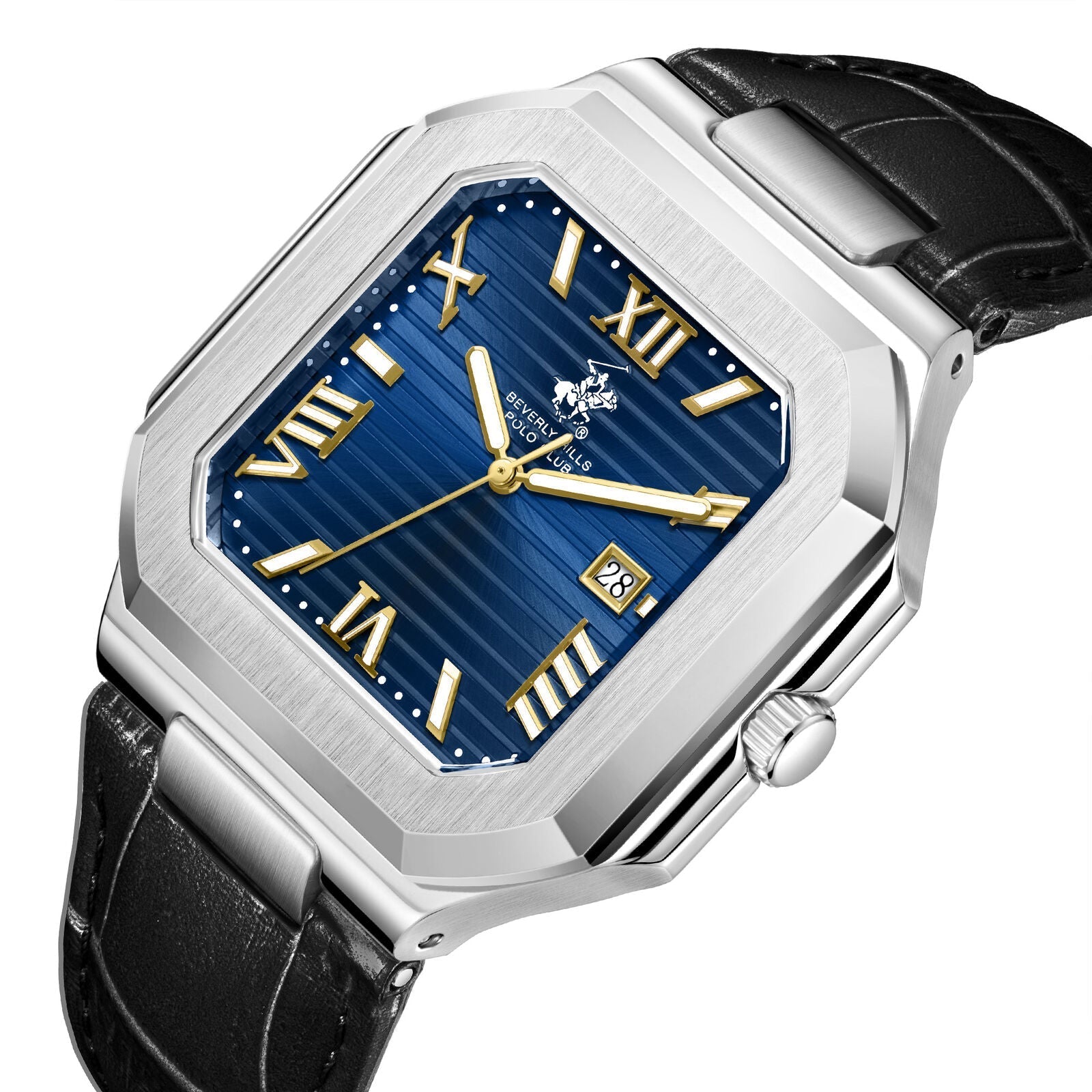 Beverly Hills Polo Club Silver Men's Watch BP3846X.391