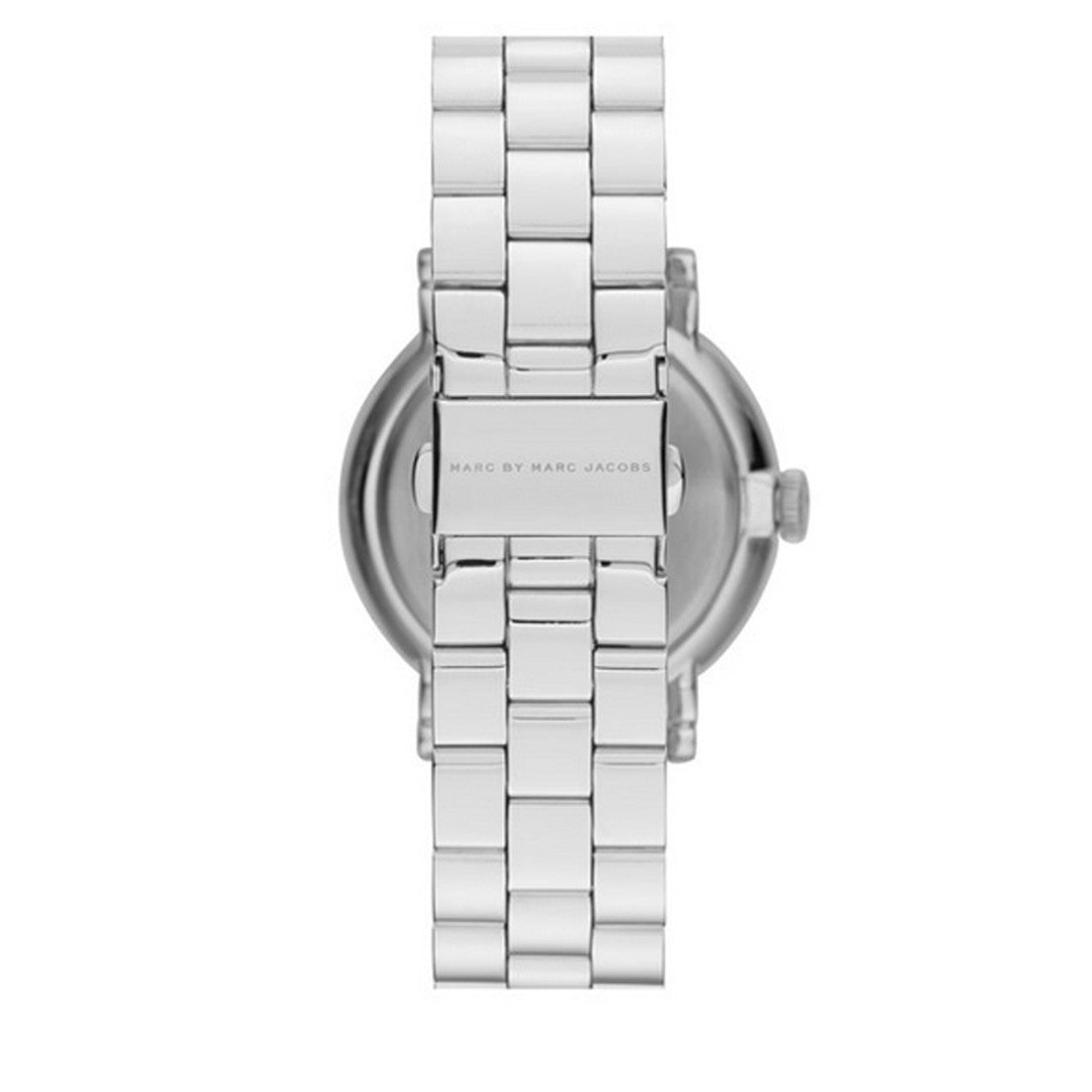 Marc Jacobs Baker Pink Dial Silver-Tone 36mm Ladies Watch MBM3280 - Dawson Watches