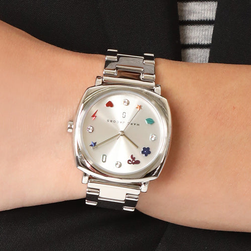 Marc Jacobs Mandy Silver Dial Men's Watch MJ3548