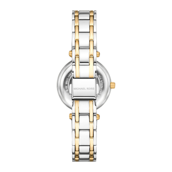 Michael Kors Laney Two Tone Blue Dial Ladies Watch - MK01085