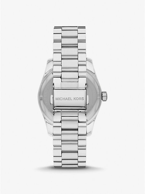 Michael Kors Lexington Crystals Mother of Pearl White Dial Silver Steel Strap Watch for Women - MK1087 mk1087 - Image 3
