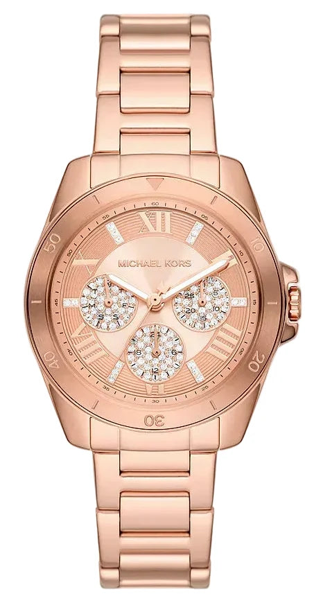 Michael Kors Alek Quartz Rose Gold-Tone Women's Watch - MK7264