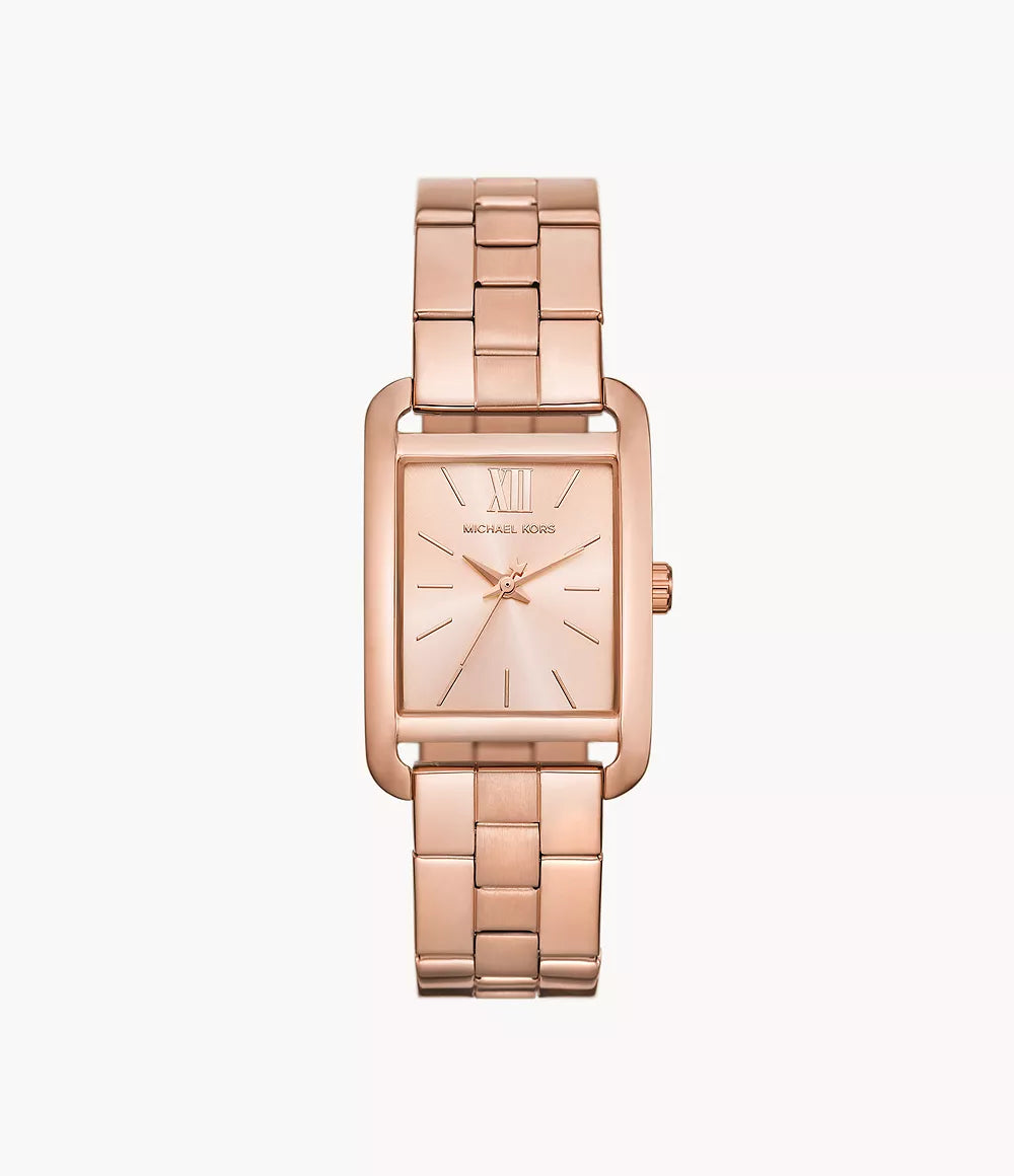 Michael Kors Three-Hand Rose Gold-Tone Stainless Steel Watch - MK01032 mk01032 - Image 1