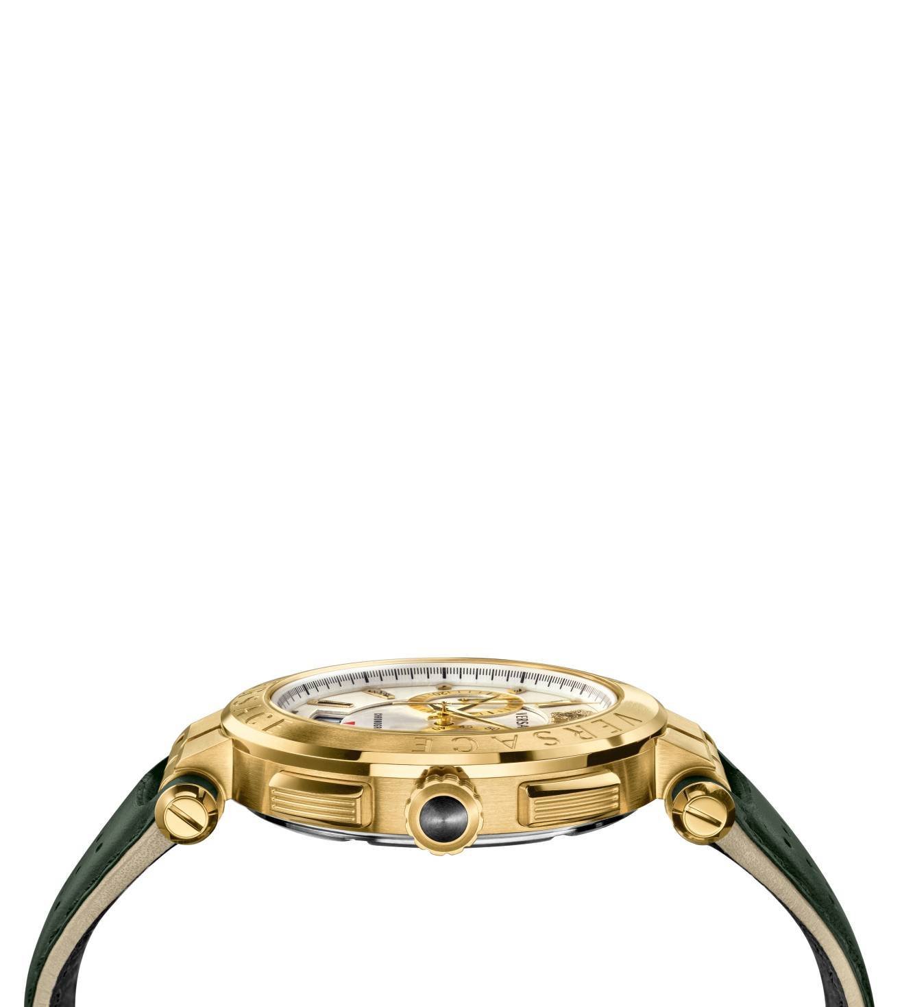 Versace Aion Chronograph Green Strap Men's Watch VBR020017 - Kiwi Watches #2