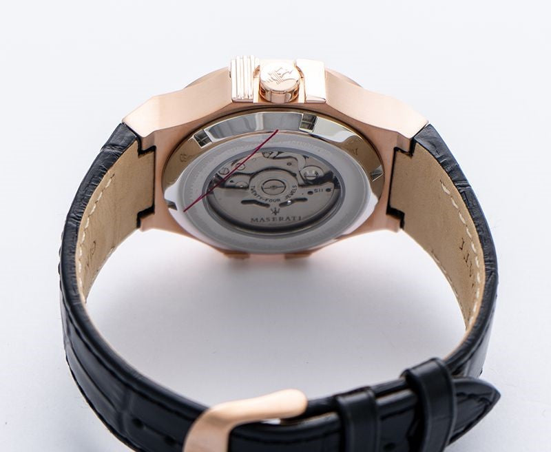 Maserati Potenza Automatic Black Skeleton Dial Men's Watch R8821108039