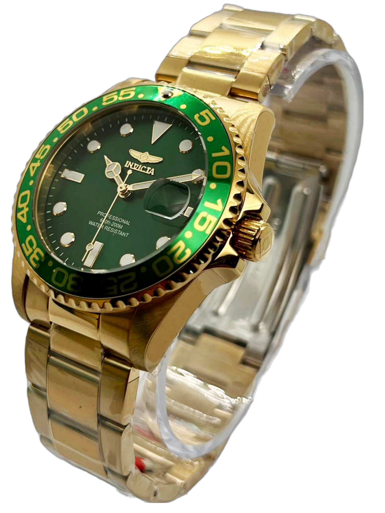 Invicta Pro Diver Quartz Green Dial Watch 36543