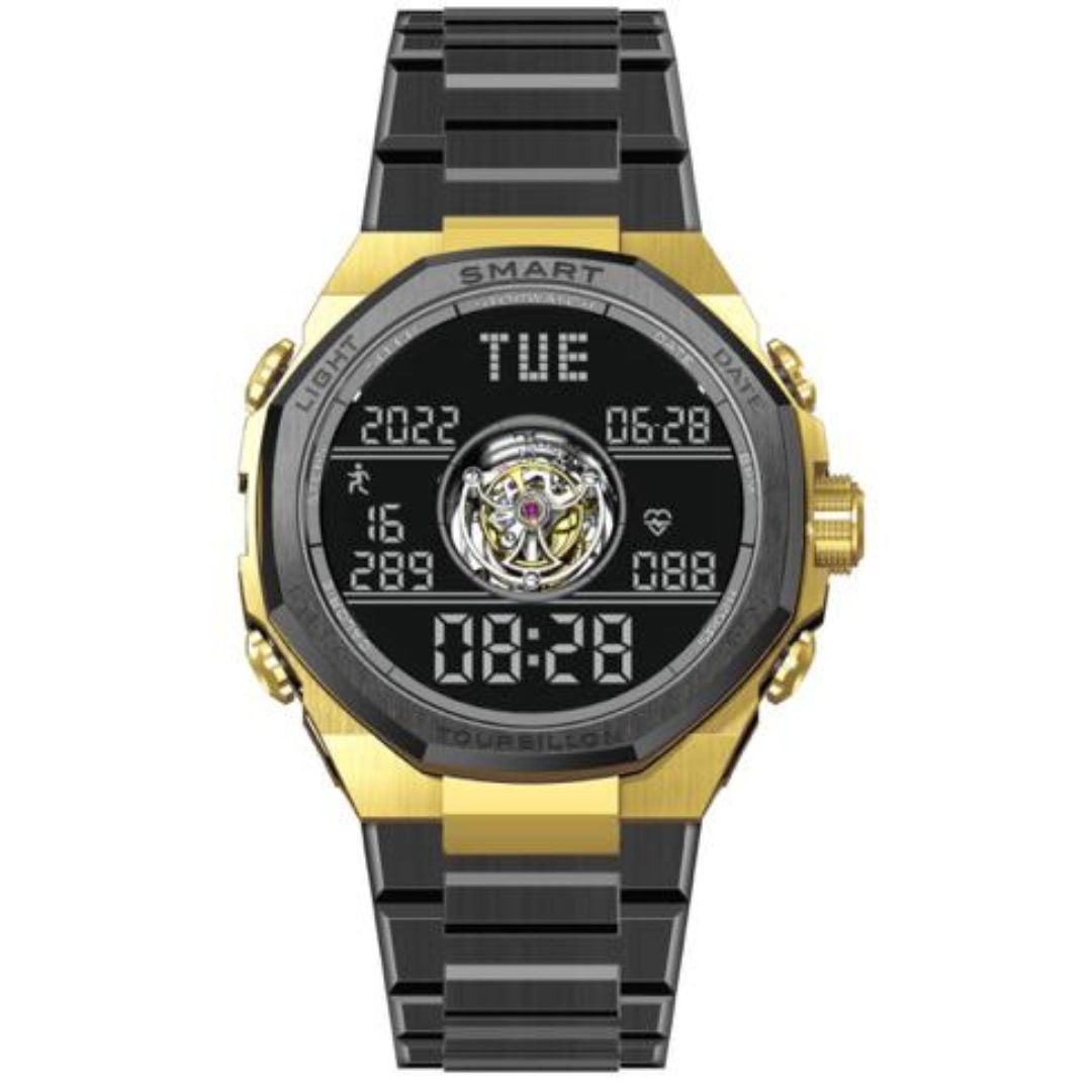 Skyway Smartwatch with Tourbillon Men's Watch NOXSKYWAYBLACKGOLD Men's Watch NOXSKYWAYBLACKGOLD - Big Daddy Watches