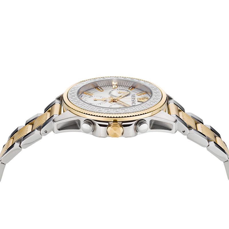 Versace Greca Action Chronograph Two-Tone Men's Watch VE3J00522 - Dawson Watches #2
