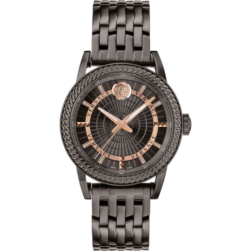 Versace Viamond All Black Men's Watch VEPO00520 - Dawson Watches