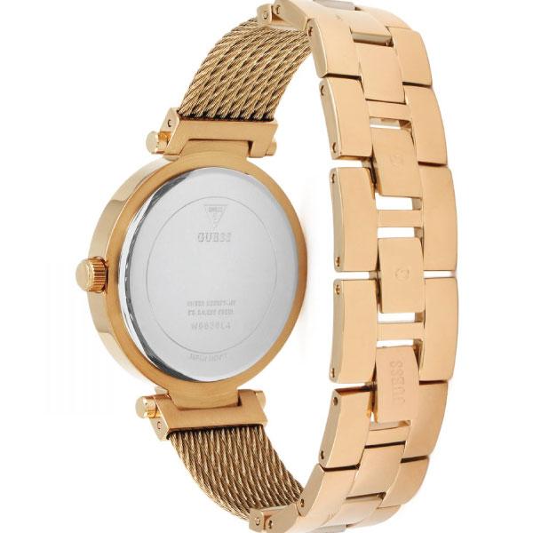 Guess Diamond Rose Gold Ladies Watch W0638L4