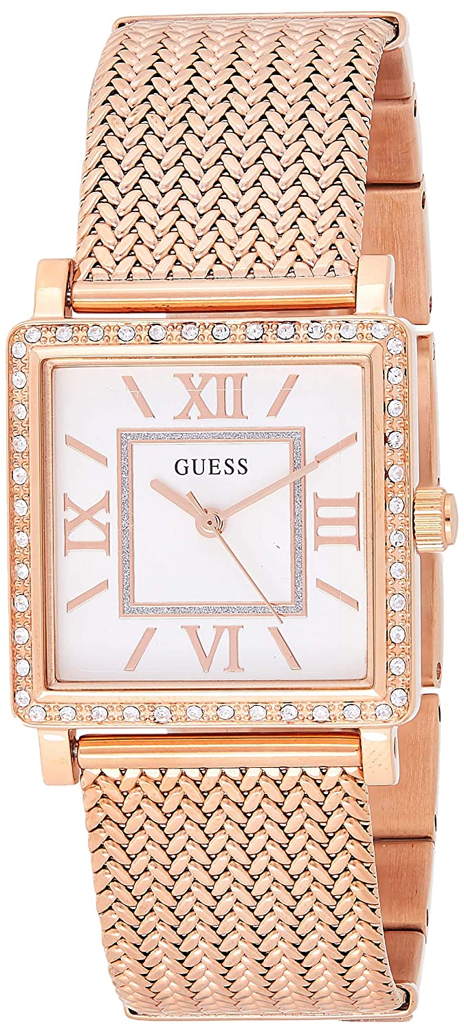 Guess Analog White Dial Women's Watch W0826L3
