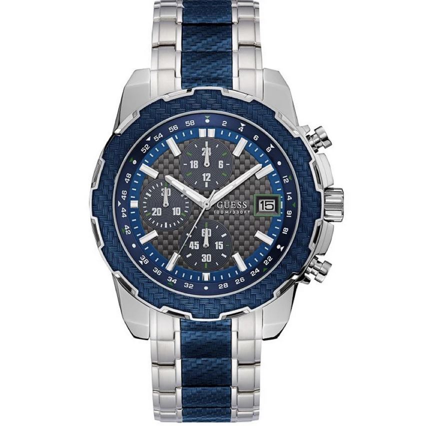 Guess Men's Analogue Quartz with stainless Steel Men's Watch W1046G2 - Dawson Watches