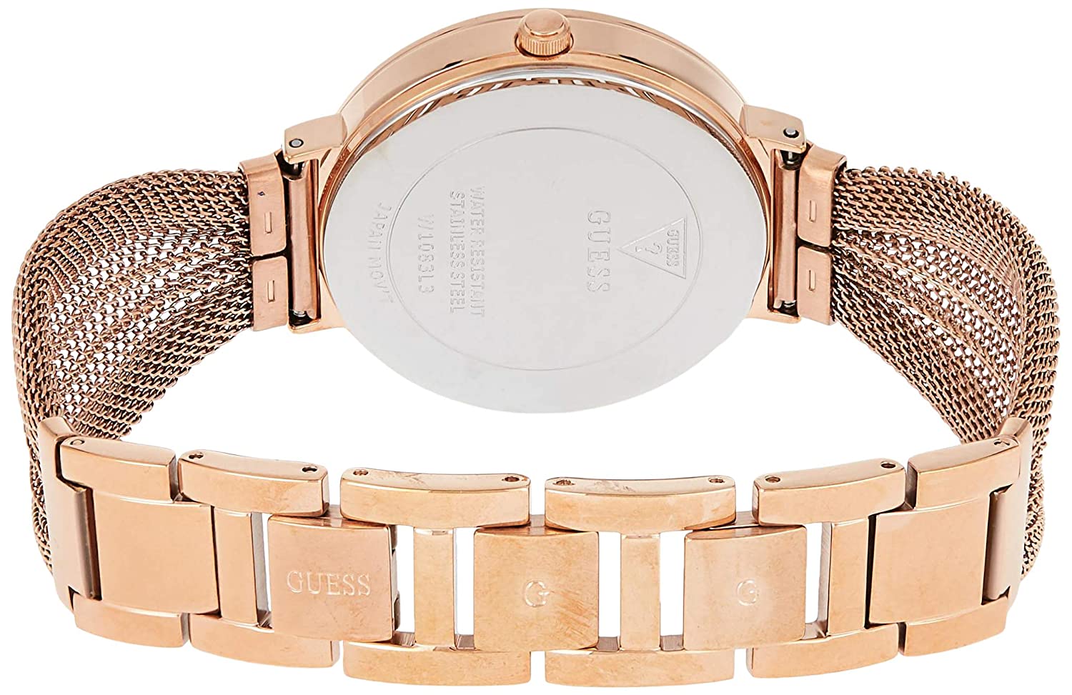 Guess Women Rose Gold Analogue Watch W1083L3