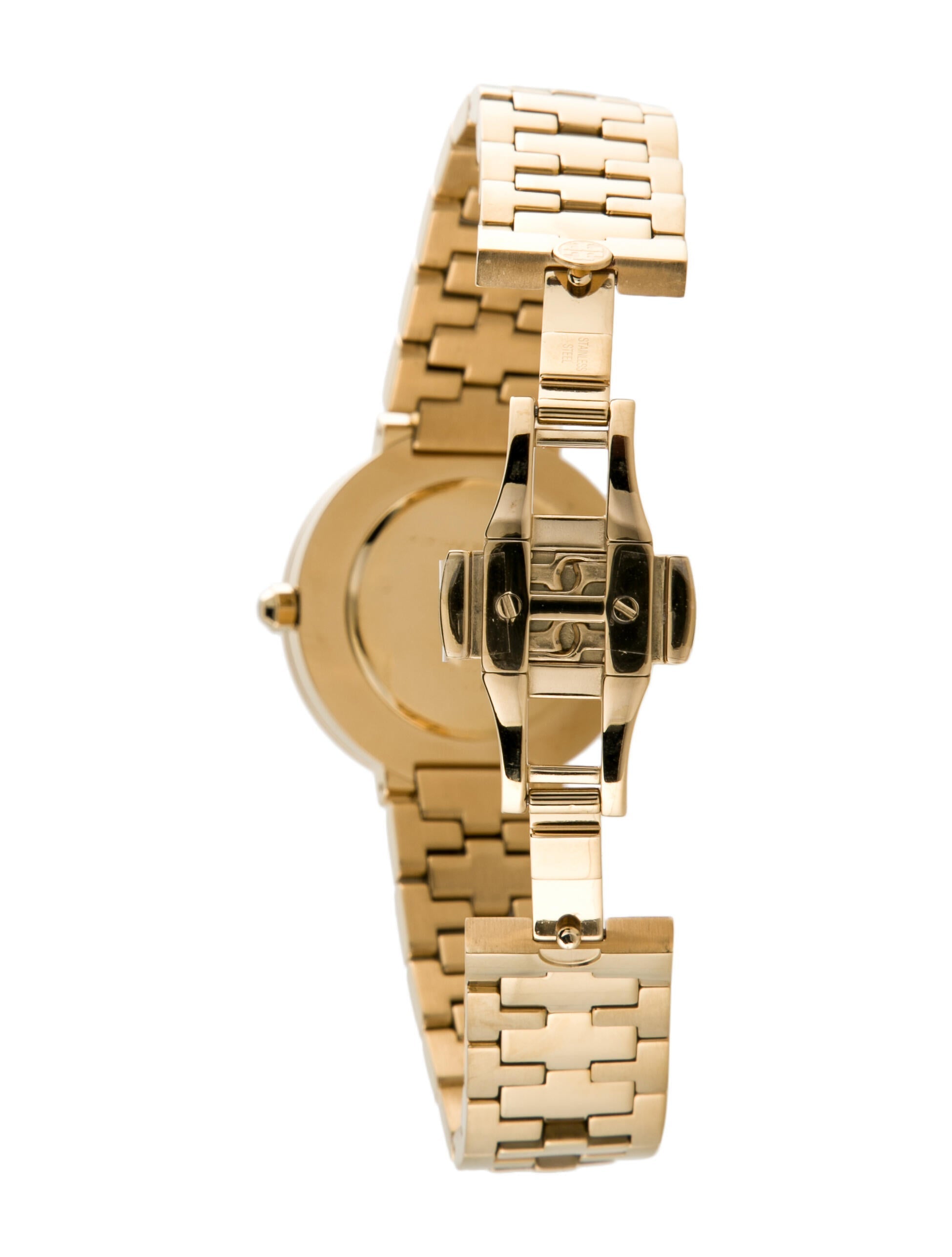 Reva Gold-Tone Stainless Steel Bracelet Women's Watch TBW4025 - Image 4