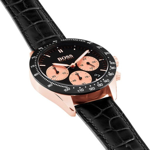 Hugo Boss Talent Chronograph Black Dial Men's Watch 1513580 Water resistance: 50 meters Movement: Quartz