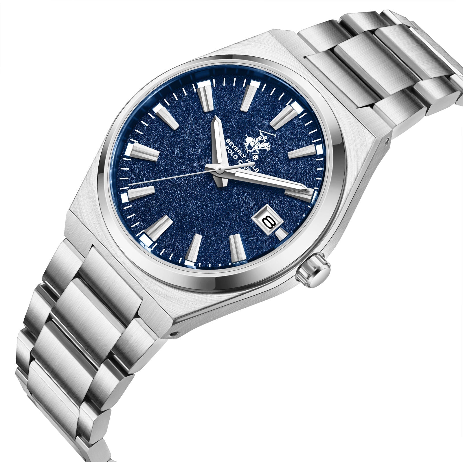 Beverly Hills Polo Club Silver Men's Watch BP3851X.390